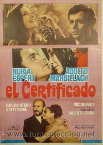El certificado (1969)